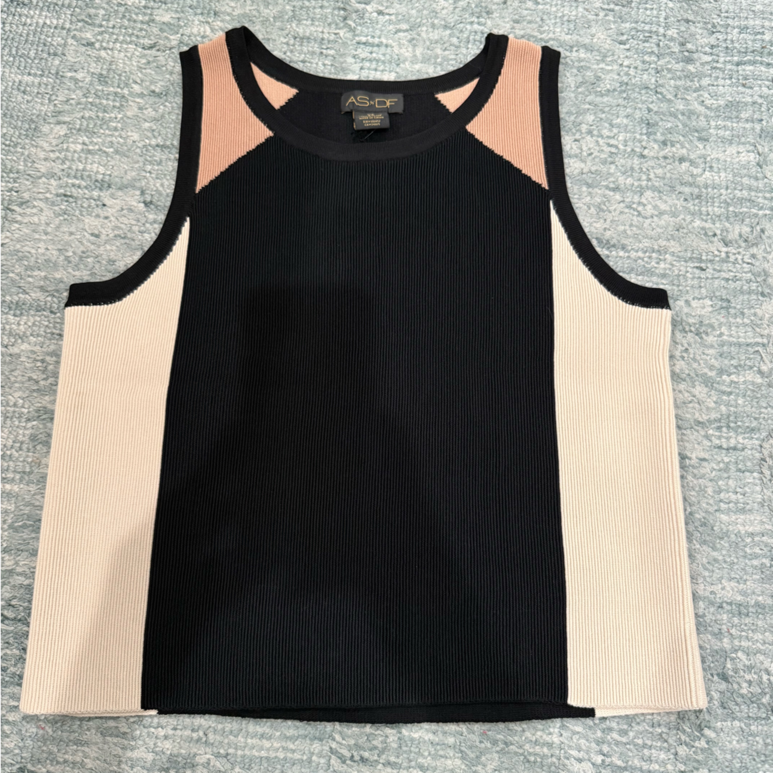 As By Df Color Block Cropped Sleeveless
